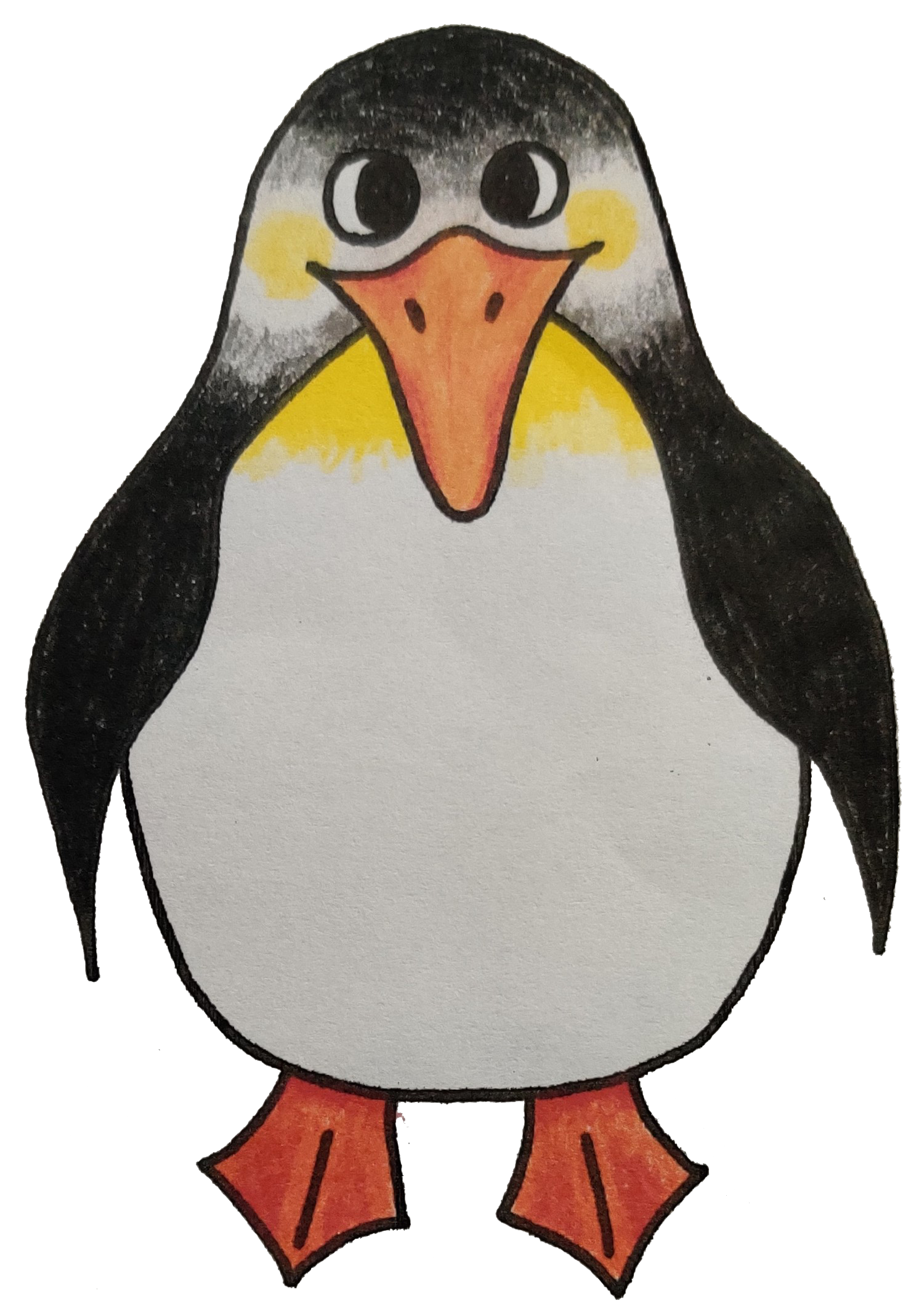Logo der Pinguingruppe, ein kleiner Pinguin