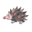 Logo der Igelgruppe, ein brauner Igel